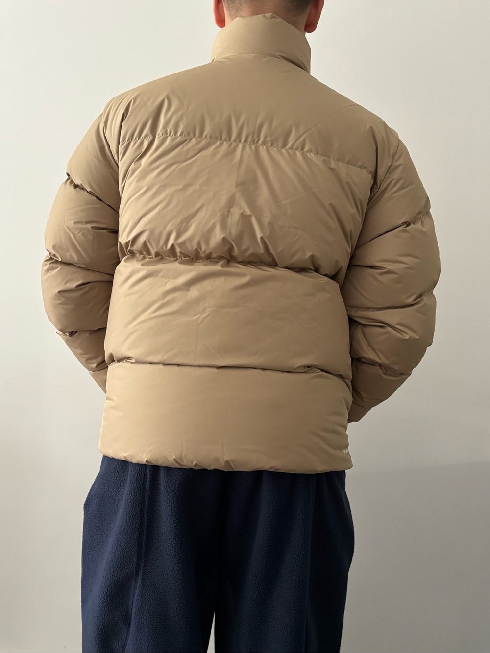 Nike Men’s Therma FIT Down Beige Puffer Jacket 650 Size L - Picture 11 of 12
